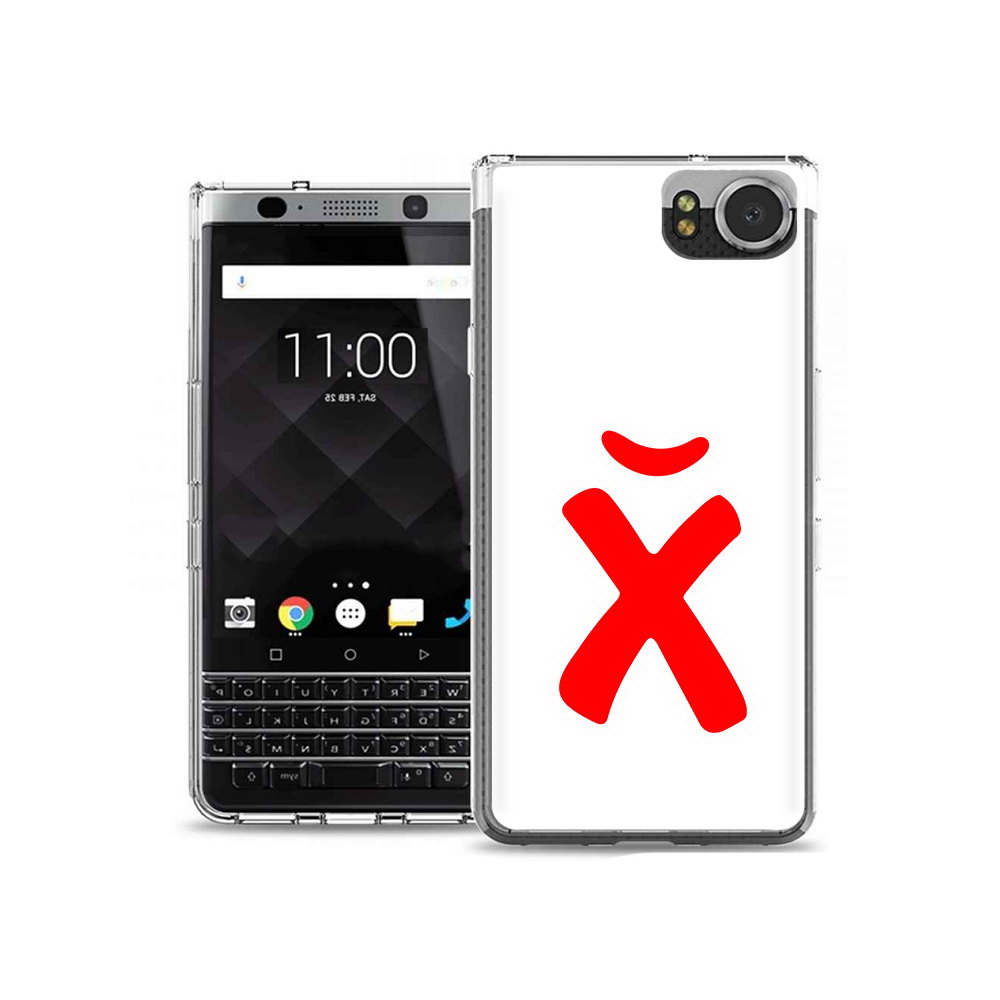 

Чехол MyPads Tocco для BlackBerry KeyOne абстракция буква х, Tocco