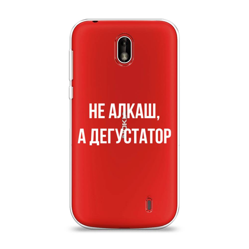 

Чехол на Nokia 1 "Дегустатор", Белый;бежевый, 121250-6