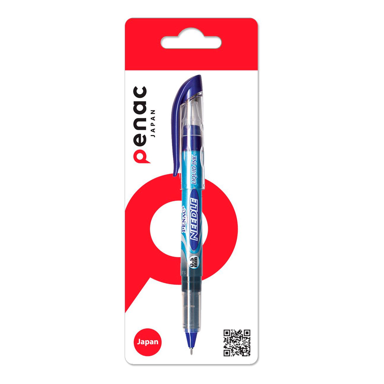 Ручка-роллер Penac линия письма 0,5 мм цвет чернил синий