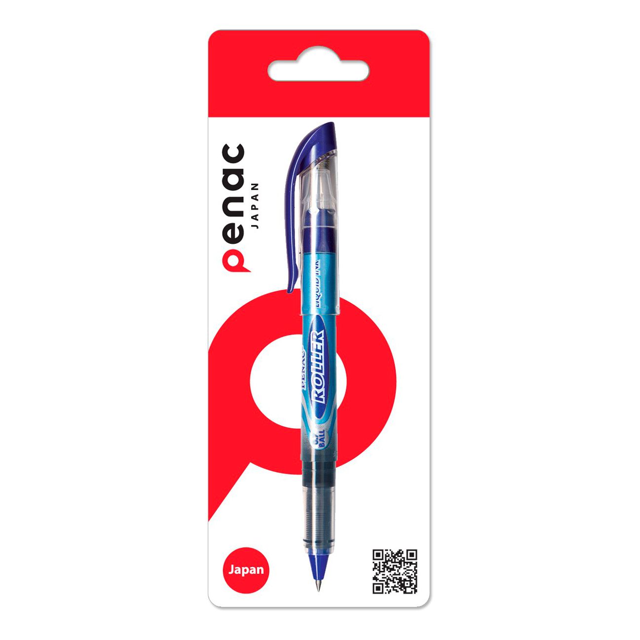 Ручка-роллер Penac Liquid Roller линия письма 0,4 мм цвет чернил синий
