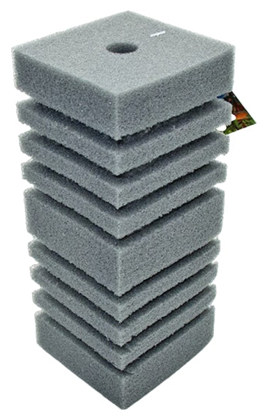 Фильтр для аквариума Борисюк, мелкопористый, 8х8х20 см