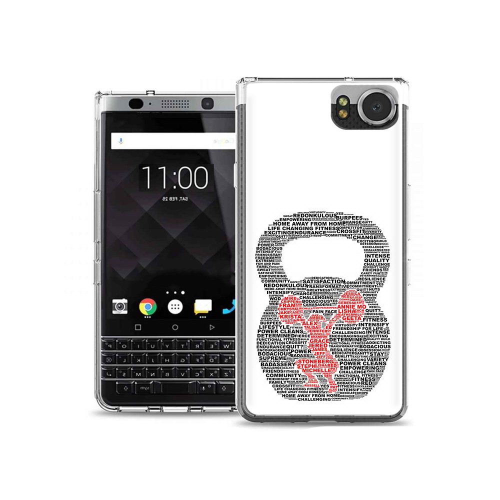 

Чехол MyPads Tocco для BlackBerry KeyOne бодибилдинг гиря из слов, Tocco