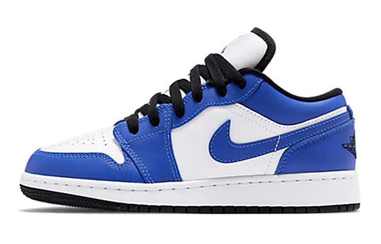 

Кеды унисекс Jordan Air Jordan 1 Low Game Royal GS синие 38.5 EU, Синий, Air Jordan 1 Low Game Royal GS