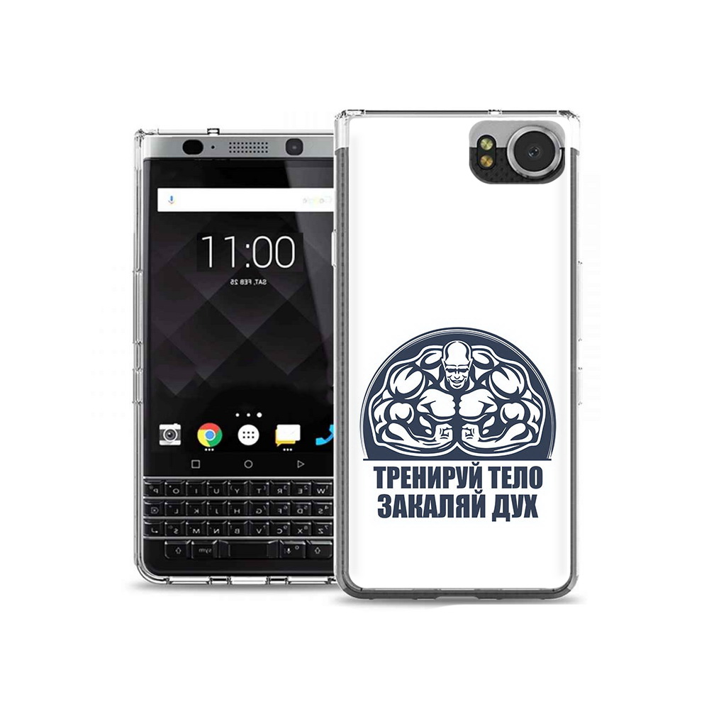 

Чехол MyPads Tocco для BlackBerry KeyOne бодибилдинг закаляй дух, Tocco