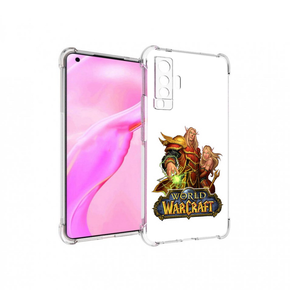 

Чехол MyPads Tocco для Vivo X50 варкрафт2 (PT226969.391.256), Прозрачный, Tocco