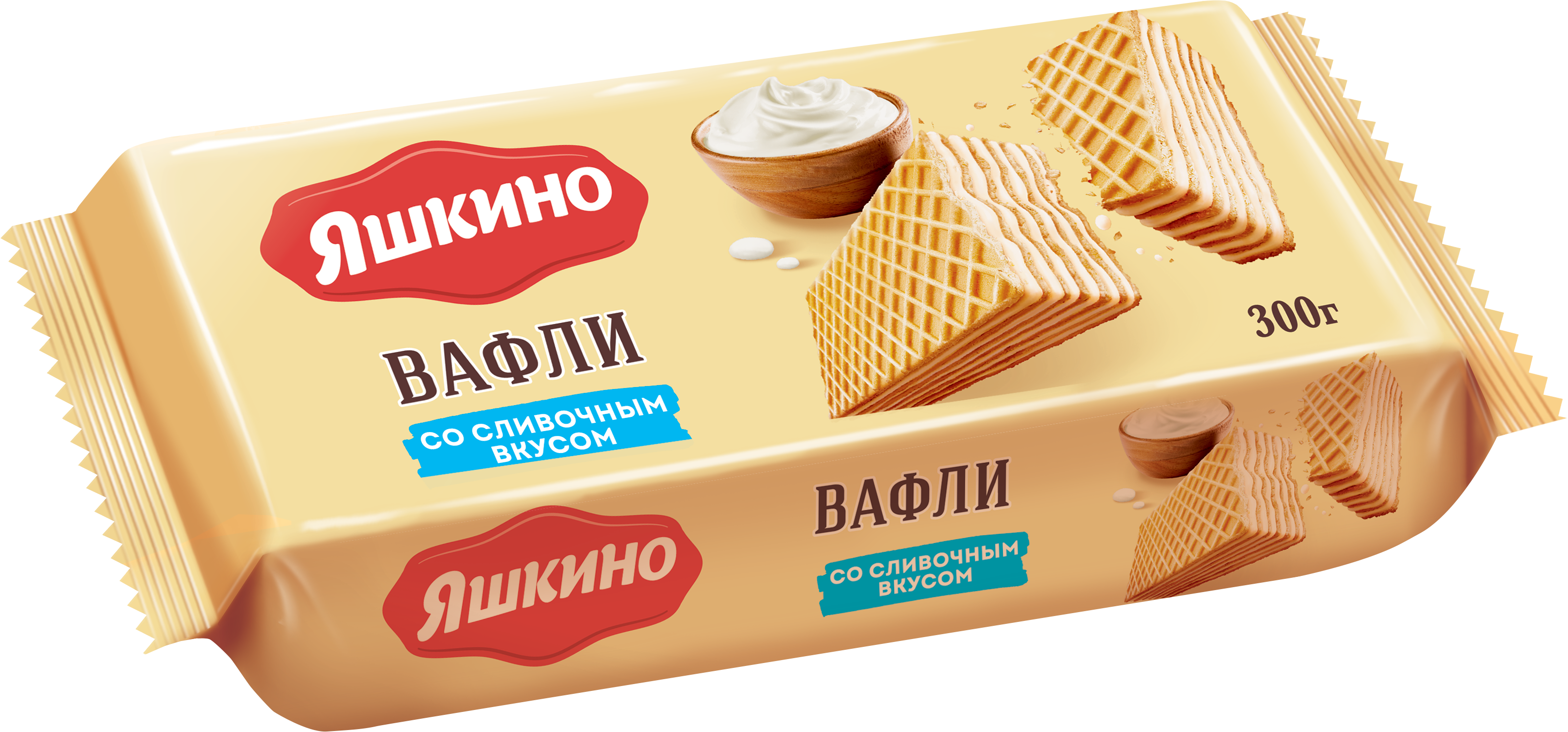 

Вафли Яшкино сливочные 300 г, 6365
