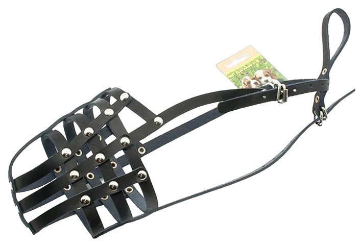 Намордник Дягилев No. 30, черный, сетчатый