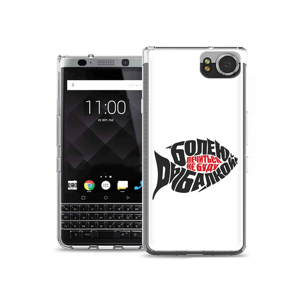 

Чехол MyPads Tocco для BlackBerry KeyOne болею рыбалкой, Tocco