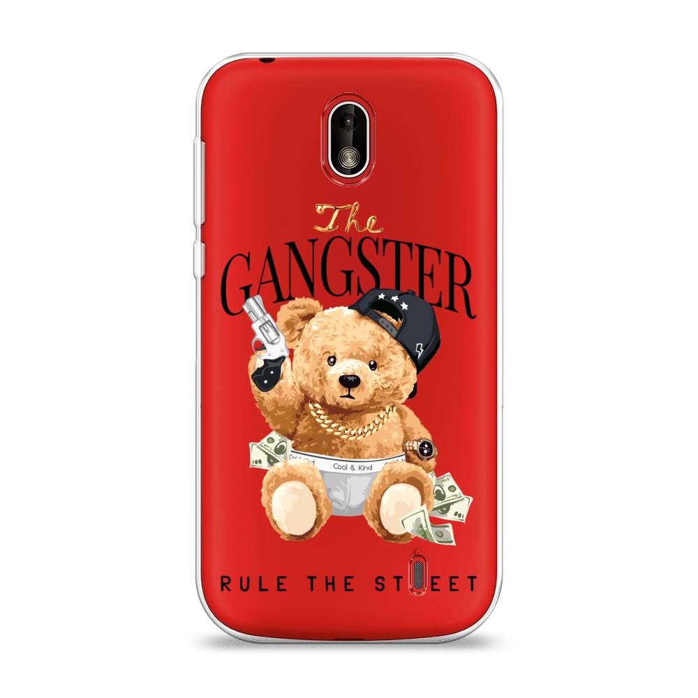 

Чехол на Nokia 1 "The Gangster", Бежевый;серый;черный, 121250-6