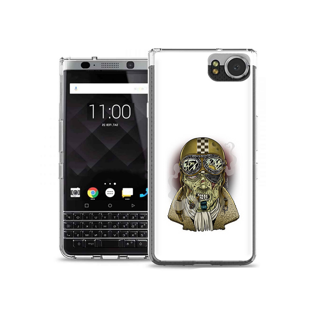 

Чехол MyPads Tocco для BlackBerry KeyOne военный зомби, Tocco