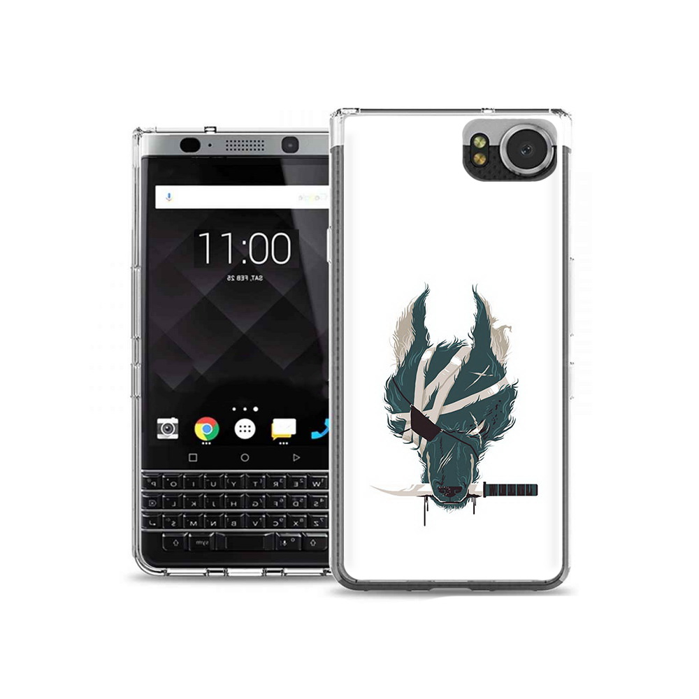 

Чехол MyPads Tocco для BlackBerry KeyOne волк-разбойник, Tocco
