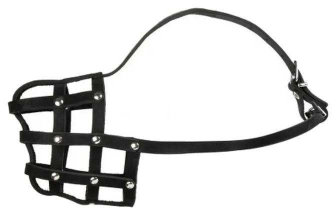 Намордник Аркон 36, черный, сетчатый