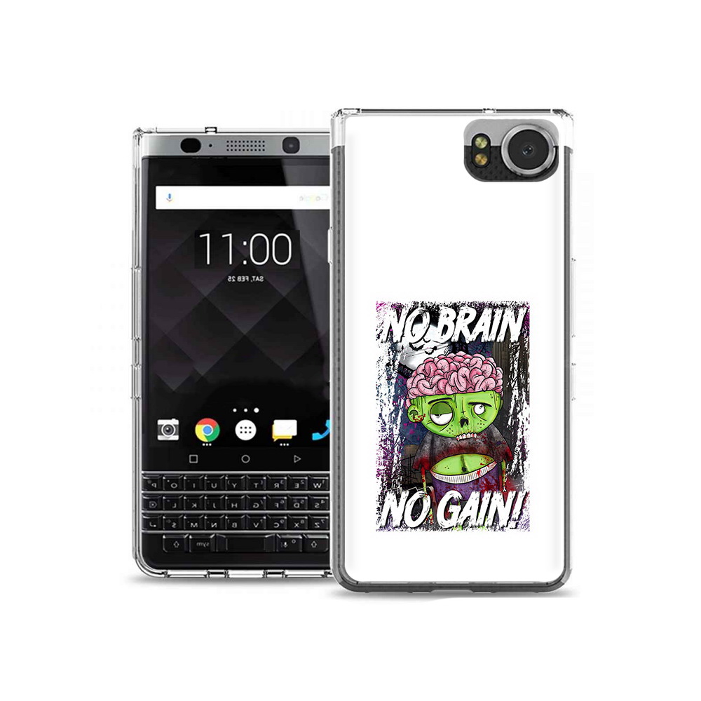 

Чехол MyPads Tocco для BlackBerry KeyOne глупый зомби, Tocco