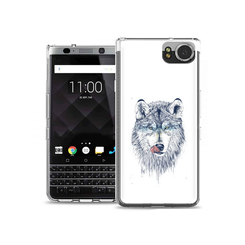 

Чехол MyPads Tocco для BlackBerry KeyOne голодгый волк, Tocco