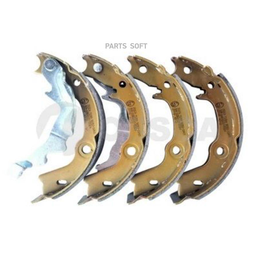 

Колодки стояночного тормоза барабанные 168x32mm HYUNDAI AccentIIIKIA CeratoIIRioII 0513
