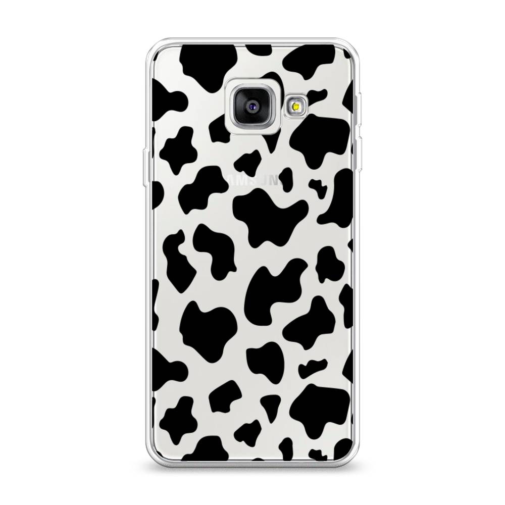 фото Чехол awog "пятна коровы черные" для samsung galaxy a3 2016