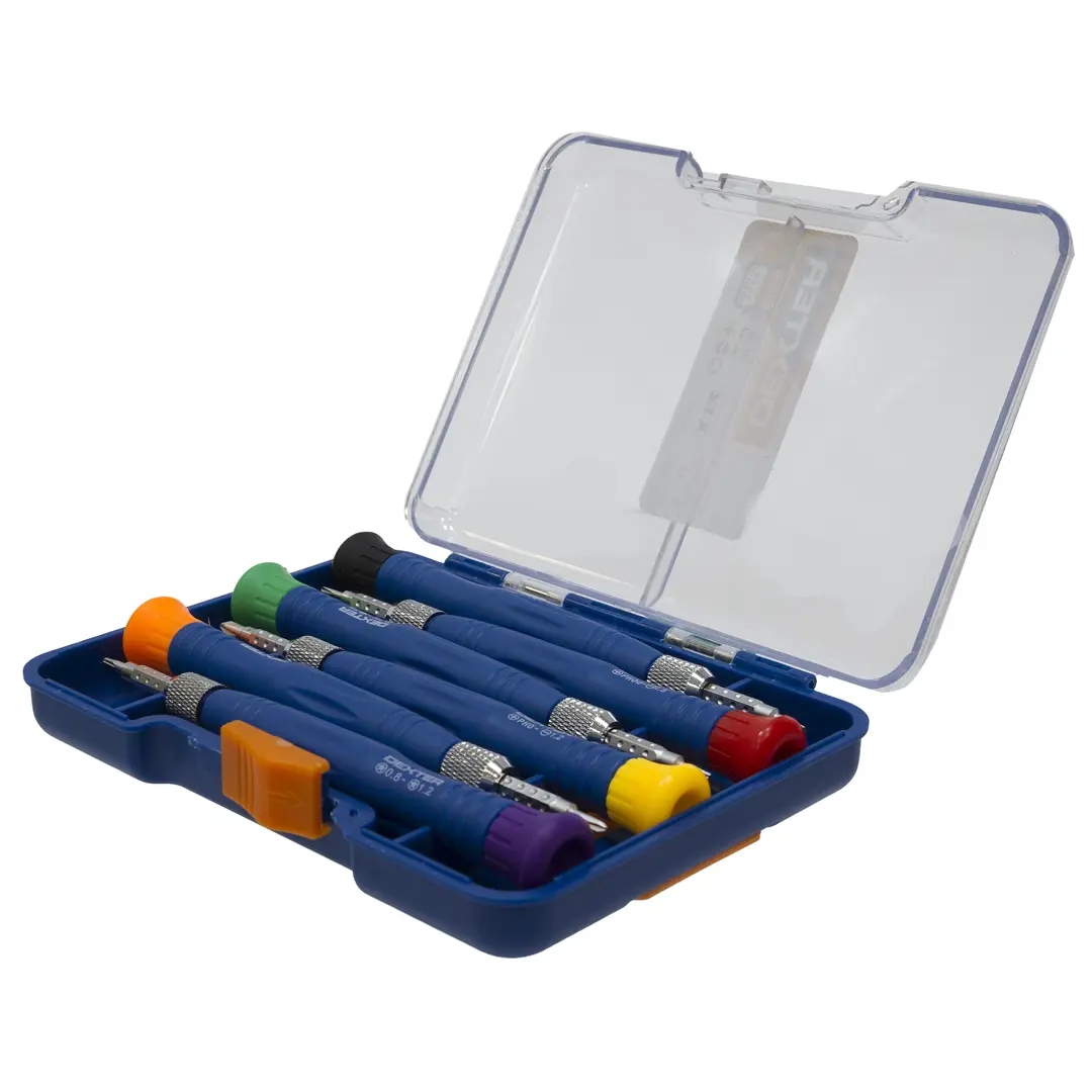 Набор прецизионных отвёрток для смартфона Dexter MER211, 12 шт. набор досок разделочных двухсторонних бочковых ручка вырез 3 штуки