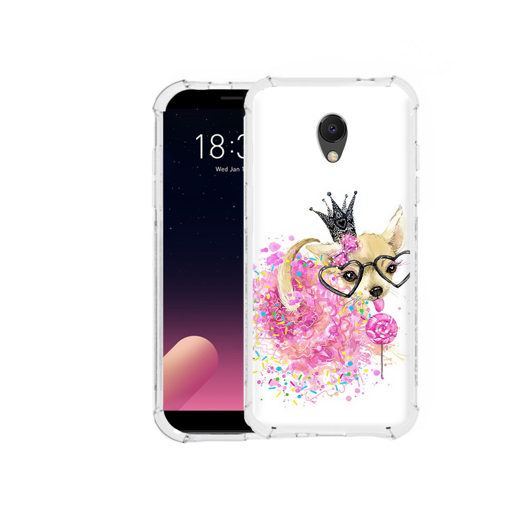 

Чехол MyPads Tocco для Meizu M6S сладкая принцесса, Прозрачный, Tocco