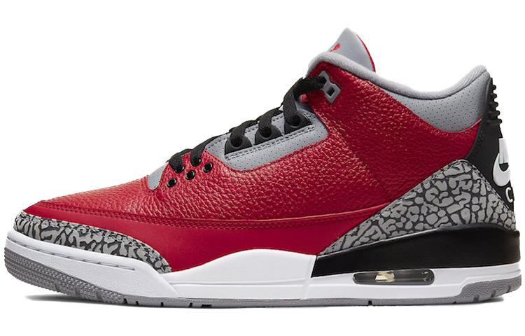 

Кеды унисекс Nike Jordan Air Jordan 3 se nike chi красные 36.5 EU, Красный, Jordan Air Jordan 3 se nike chi