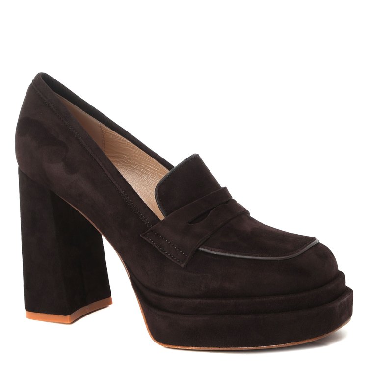 Лоферы женские GIANNI RENZI GR982 коричневые 40 EU