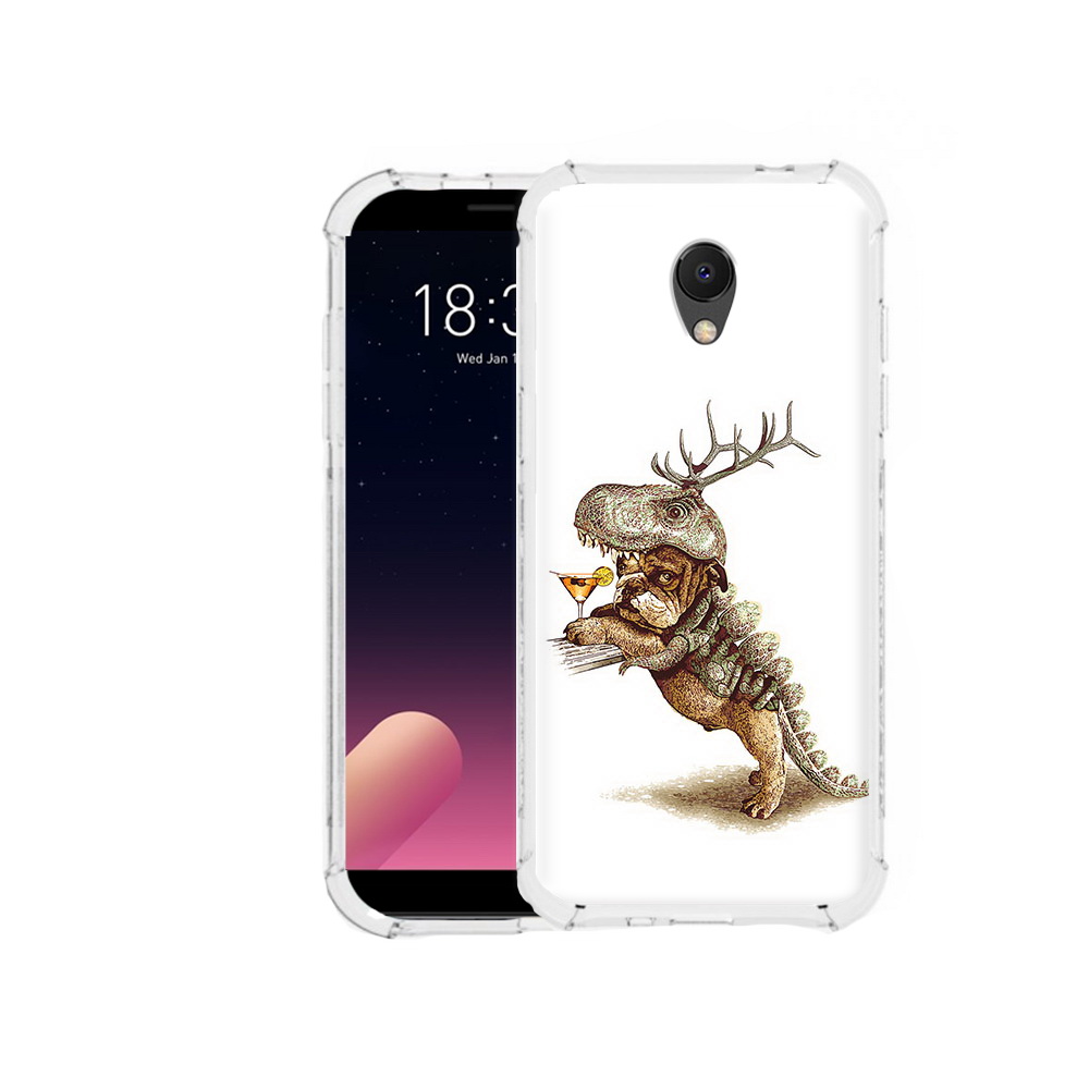 

Чехол MyPads Tocco для Meizu M6S тематическая вечеринка, Прозрачный, Tocco