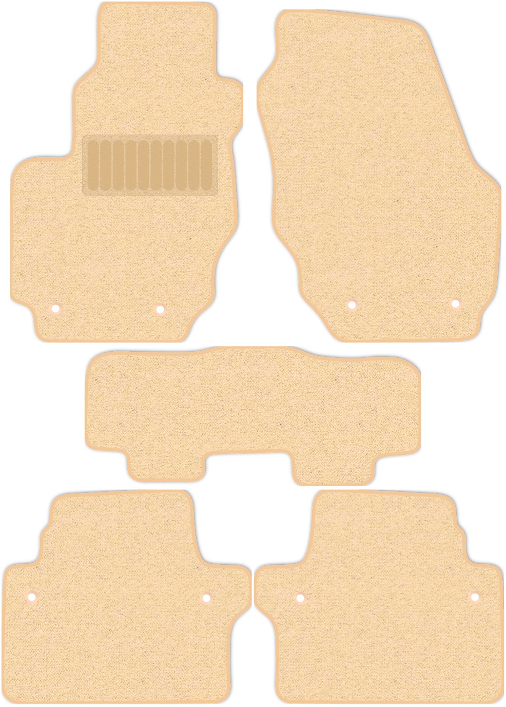 фото Коврики текстильные allmone комфорт для volvo s80 2006 - 2016