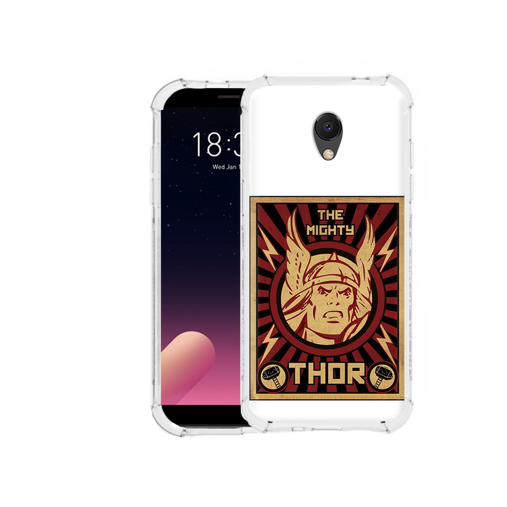 

Чехол MyPads Tocco для Meizu M6S тор лицо, Прозрачный, Tocco