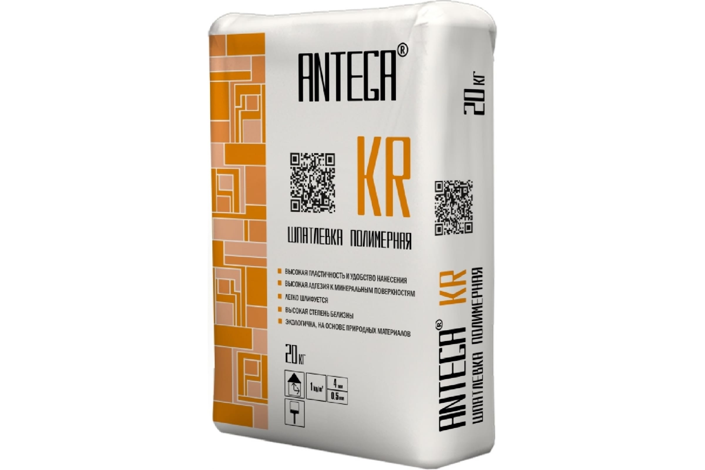 ANTEGA Шпатлевка полимерная KR, 20 кг ANT-4120