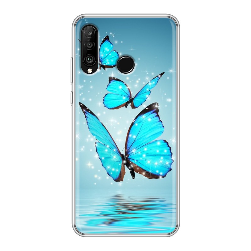 

Чехол на Хуавей Р30 лайт / Huawei P30 lite с рисунком и защитой камеры