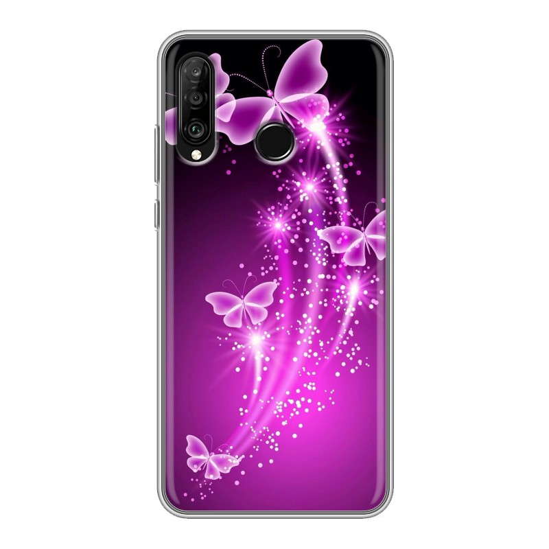 

Чехол на Хуавей Р30 лайт / Huawei P30 lite с рисунком и защитой камеры