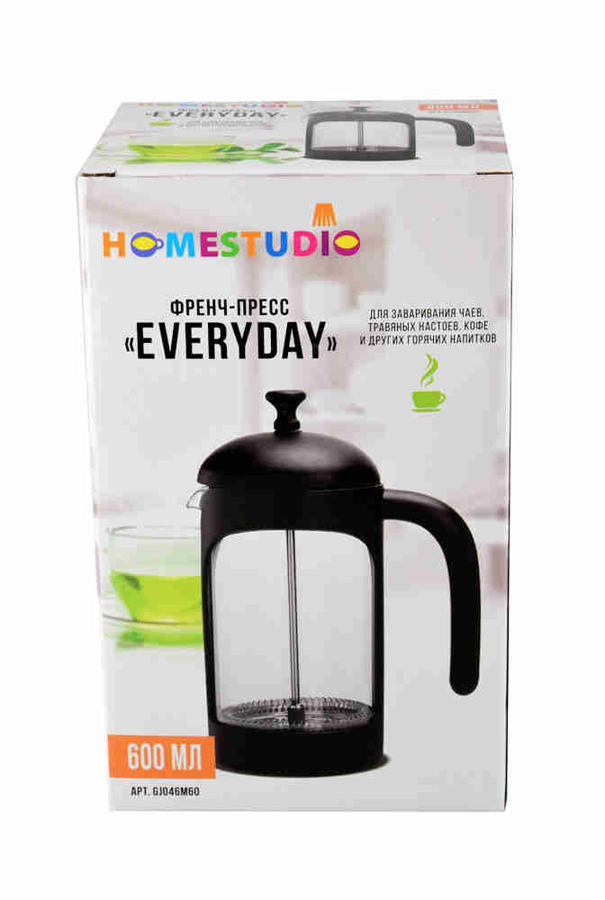 

Френч-пресс Homestudio Everyday 600 мл