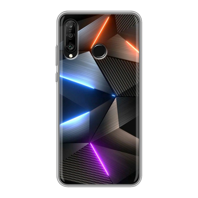 

Чехол на Хуавей Р30 лайт / Huawei P30 lite с рисунком и защитой камеры