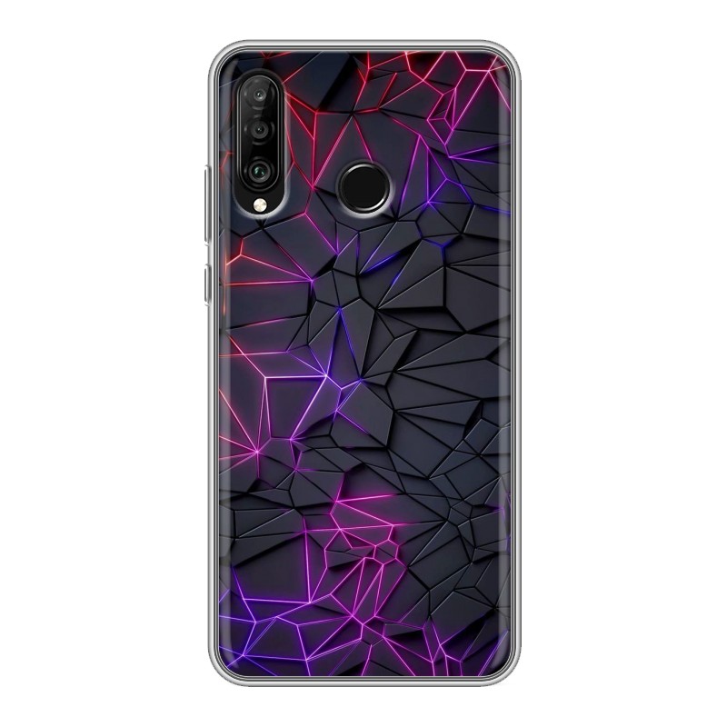 

Чехол на Хуавей Р30 лайт / Huawei P30 lite с рисунком и защитой камеры