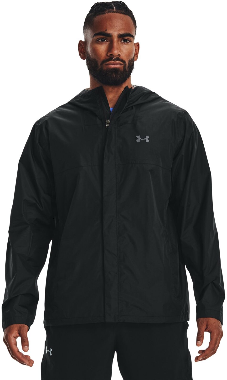 

Куртка мужская Under Armour Cloudstrike 2.0-Blk черная MD, Черный, Cloudstrike 2.0-Blk