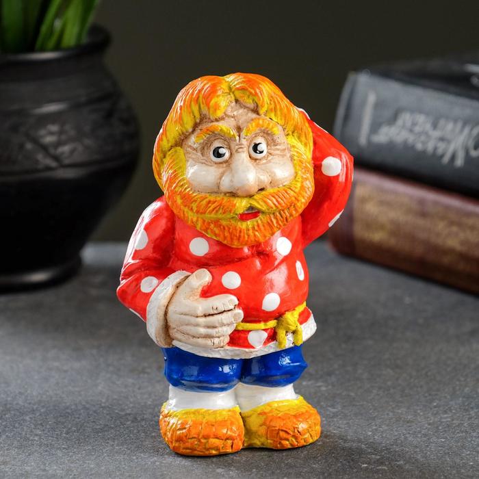 

Фигура "Домовой Нафаня" 11х6см, Разноцветный