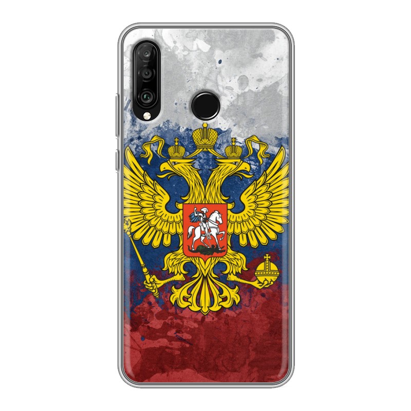 

Чехол на Хуавей Р30 лайт / Huawei P30 lite с рисунком и защитой камеры
