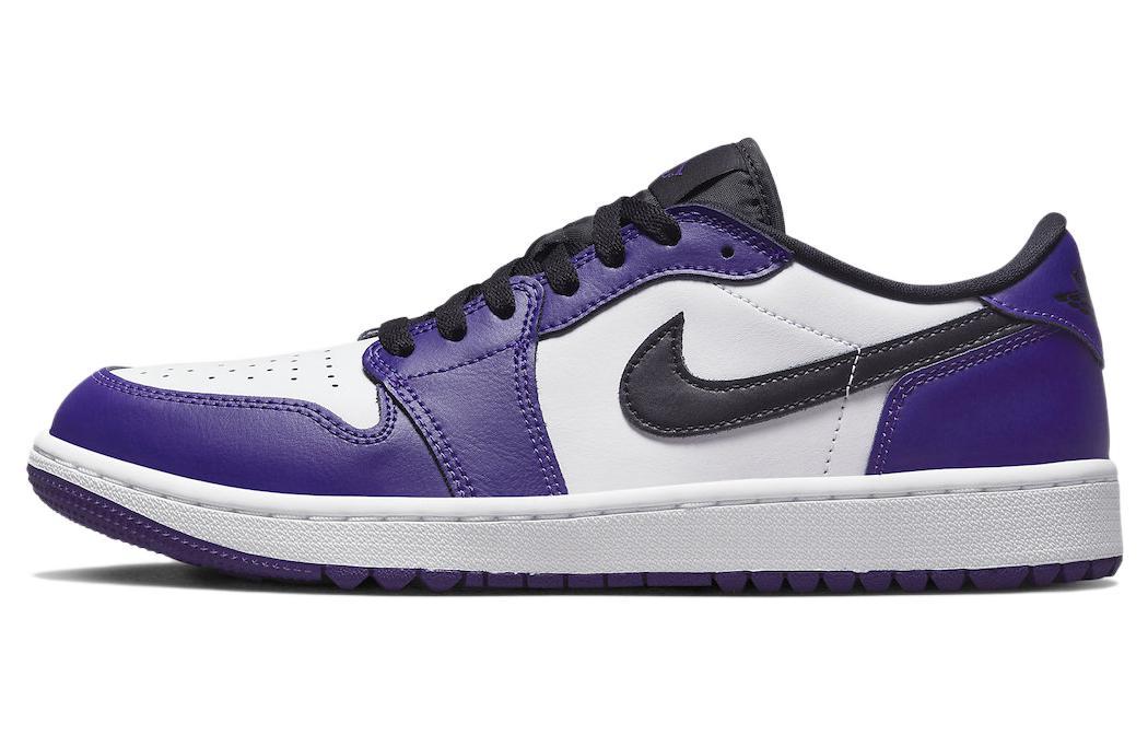 

Кеды унисекс Jordan Air Jordan 1 Low Golf Court Purple синие 36.5 EU, Синий, Air Jordan 1 Low Golf Court Purple