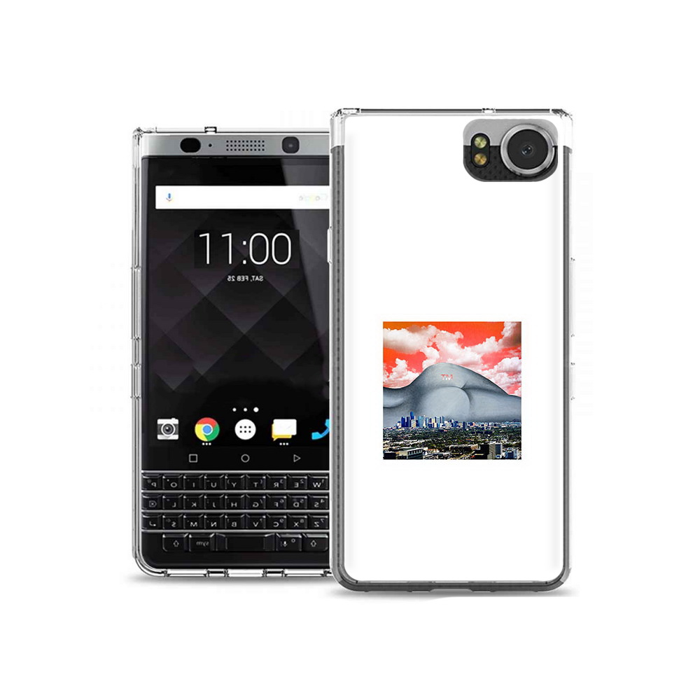 

Чехол MyPads Tocco для BlackBerry KeyOne город с девушкой на фоне, Tocco