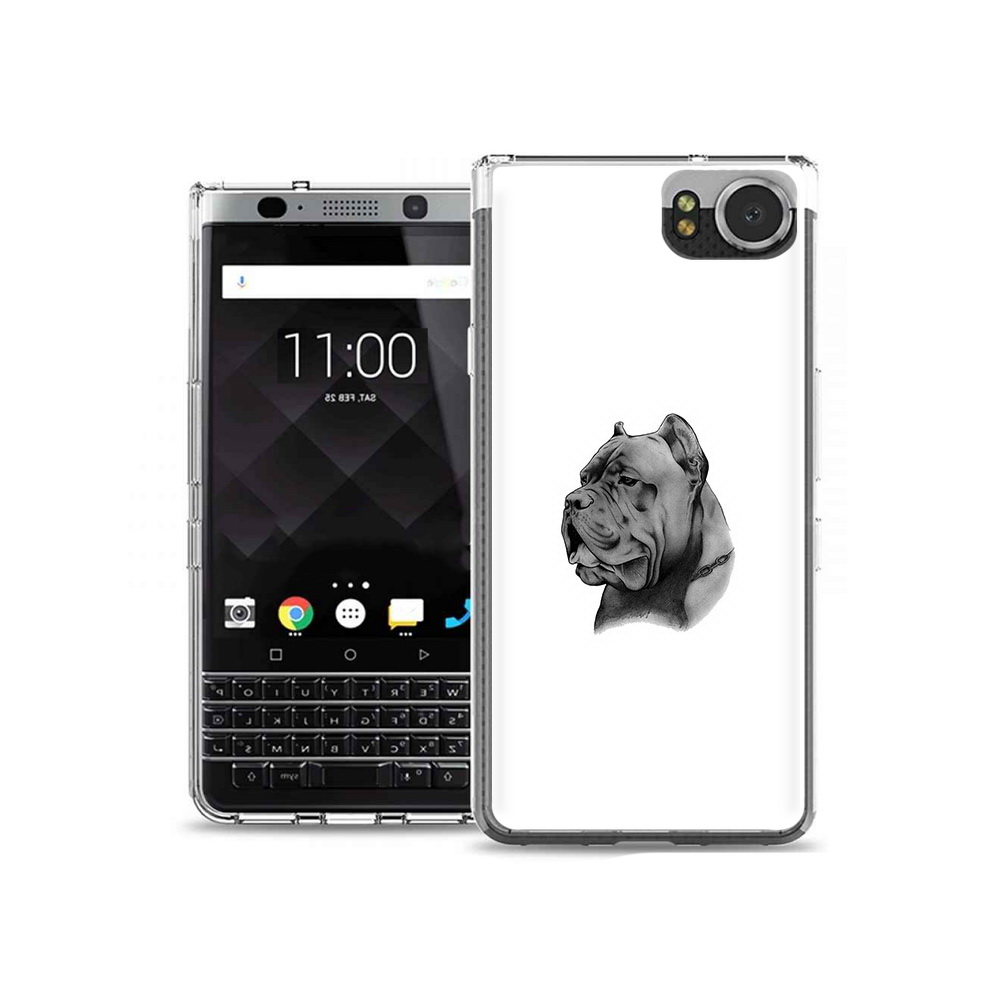 

Чехол MyPads Tocco для BlackBerry KeyOne грозный бульдог, Tocco