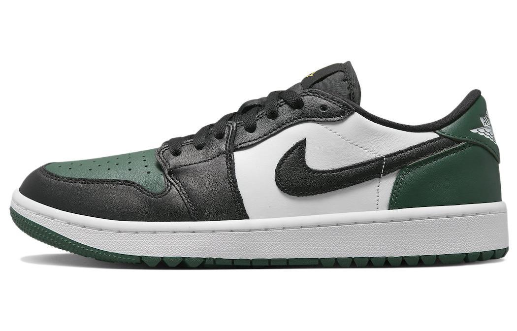 

Кеды унисекс Jordan Air Jordan 1 Low Golf Noble Green разноцветные 37.5 EU, Разноцветный, Air Jordan 1 Low Golf Noble Green