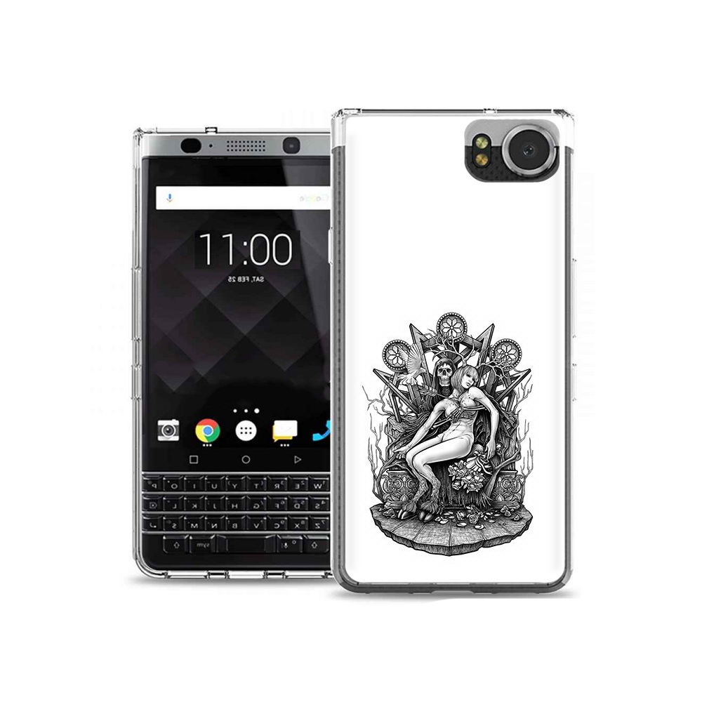 

Чехол MyPads Tocco для BlackBerry KeyOne девушка на троне, Tocco