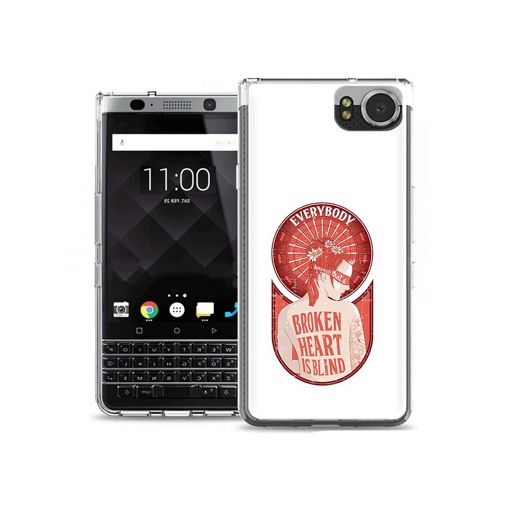 

Чехол MyPads Tocco для BlackBerry KeyOne девушка разбитое сердце, Tocco