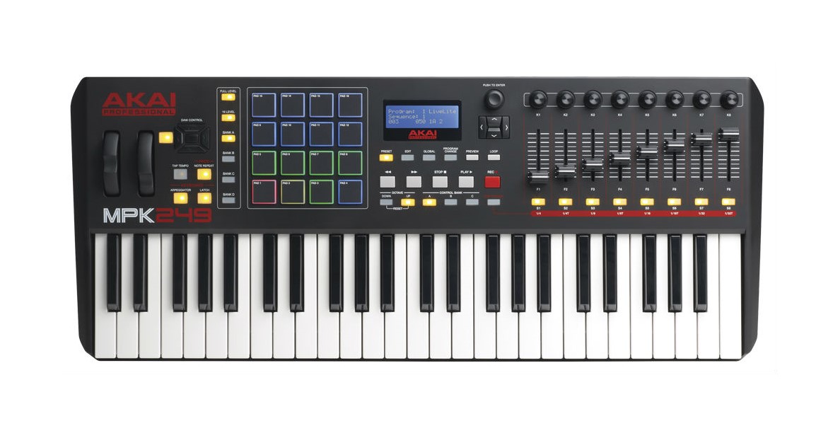 MIDI-клавиатура Akai PRO MPK249