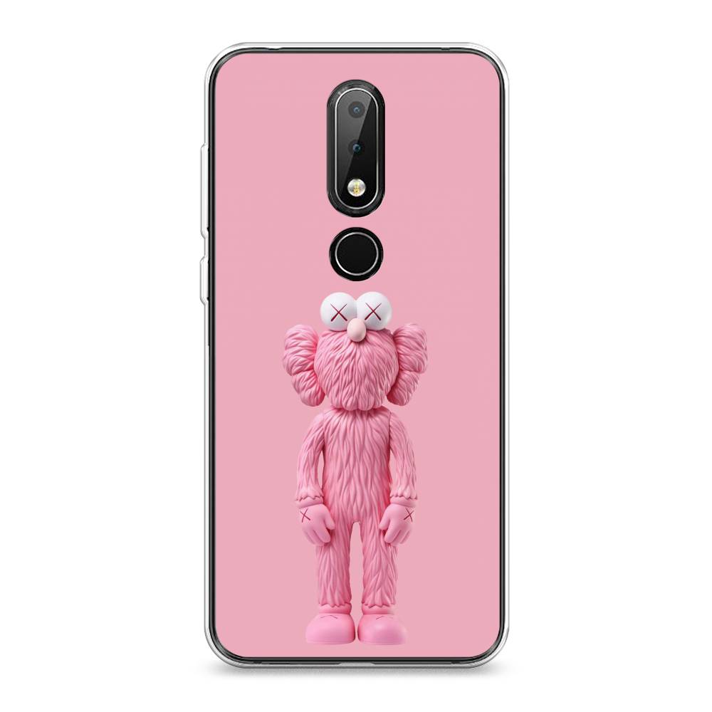 

Чехол на Nokia X6 "KAWS pink doll", 121450-4