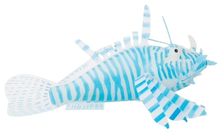 Фигурка Vitality Крылатка, силиконовая, на присоске, синяя