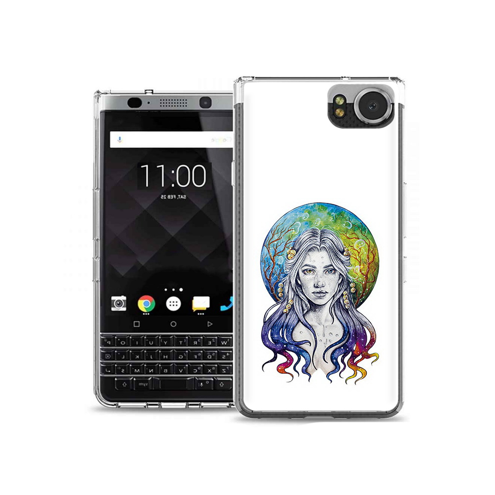 

Чехол MyPads Tocco для BlackBerry KeyOne девушка с красивыми волосами, Tocco