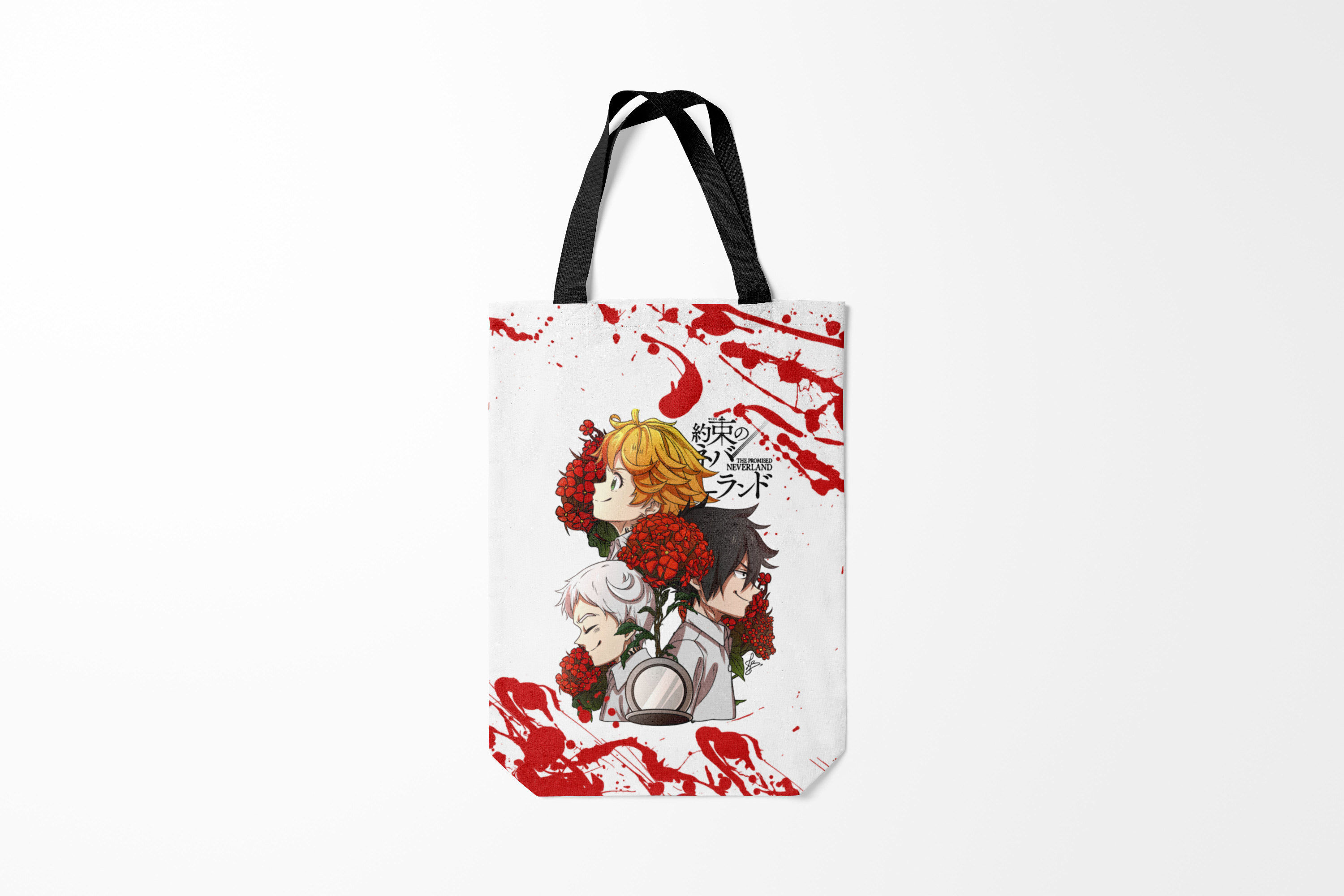 

Сумка шoппер унисекс Burnettie Обещанный Неверленд Yakusoku no Neverland,, Обещанный Неверленд Yakusoku no Neverland