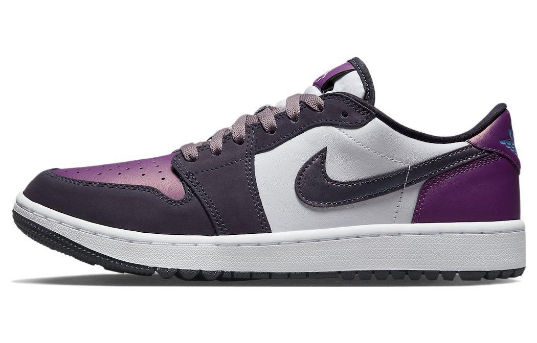 

Кеды унисекс Jordan Air Jordan 1 Low Golf NRG Purple Smoke фиолетовые 44 EU, Фиолетовый, Air Jordan 1 Low Golf NRG Purple Smoke