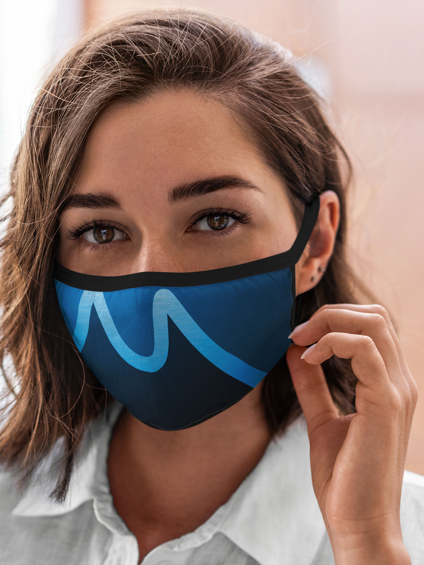 

Многоразовая маска унисекс Burnettie Разные Wave, Разноцветный, Разные Wave