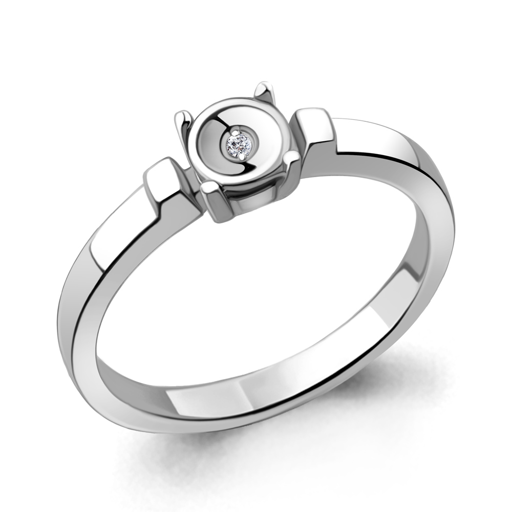 

Кольцо из серебра р. 17 AQUAMARINE 060059_925_р, 060059_925_р